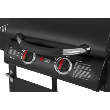 Thermogatz GS Grill Lite 2 Ψησταριά Υγραερίου Σχάρας 48x42εκ. με 2 Εστίες 6kW 03.313.200 Thermogatz GS Grill Lite 2 Ψησταριά Υγραερίου Σχάρας 48x42εκ. με 2 Εστίες 6kW 03.313.200